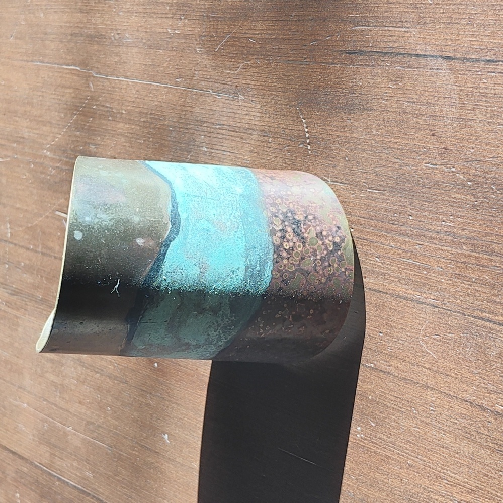 Anthropologie Sibilia Bracelet Cuff brass